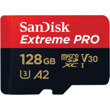 SANDISK EXTREME® PRO MICROSDXC™ UHS-I CARD 128GB
