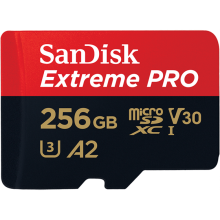SANDISK EXTREME® PRO MICROSDXC™ UHS-I CARD 256GB